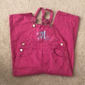 Barbie Pink Overalls for Girls
